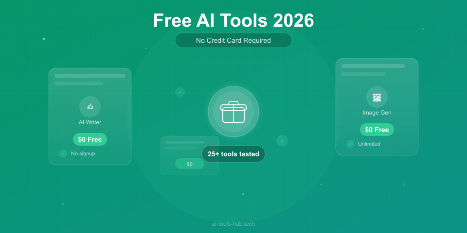 25 Incredibly Useful Free AI Tools You Should Try in 2026