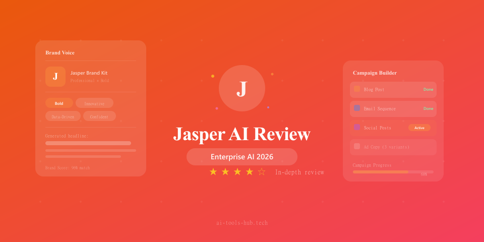 Jasper AI Review 2026: Is It Worth $49/Month?