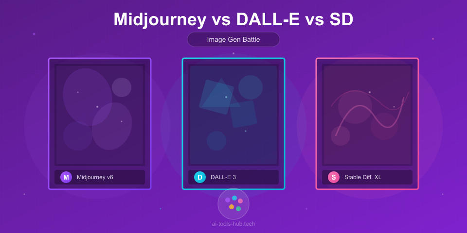 Midjourney vs DALL-E 3 vs Stable Diffusion: Ultimate Comparison 2026