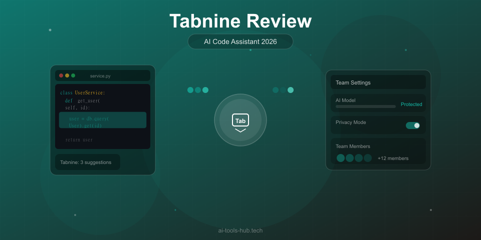 Tabnine Review 2026: AI Code Completion for Teams